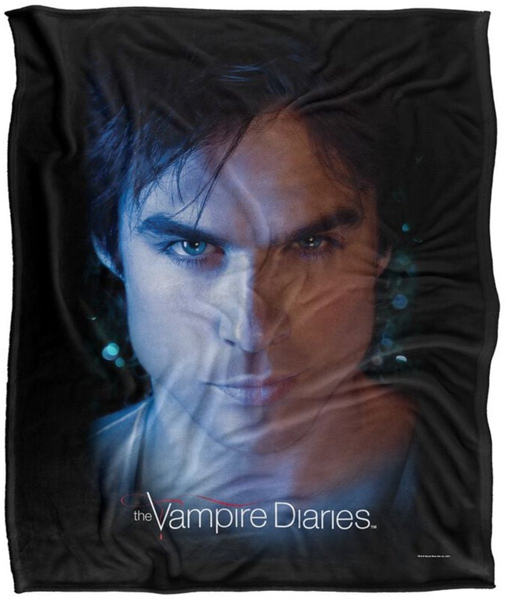 The Vampire Diaries Damon Salvatore Unisex deken - meerkleurig