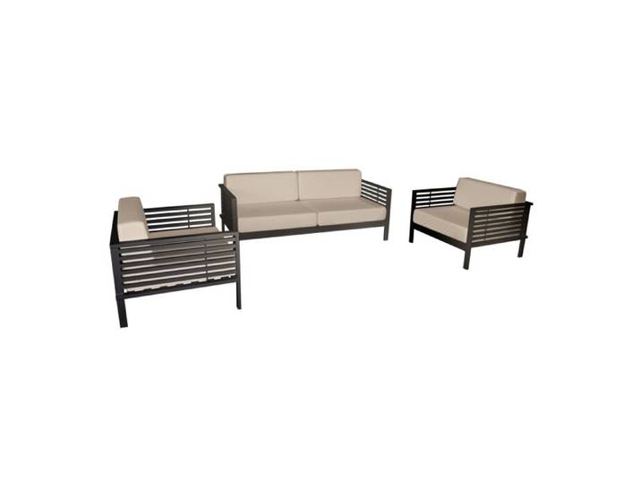 Gartenlounge Doni mit Loungetisch