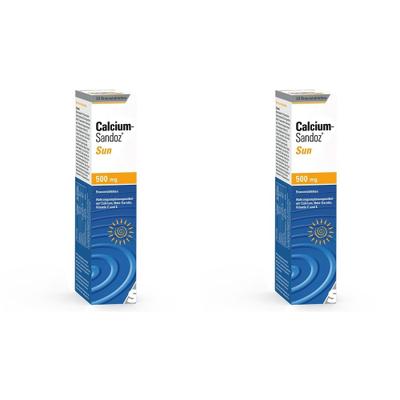 Calcium Sandoz Sun Brausetabletten 2x 2x20 St