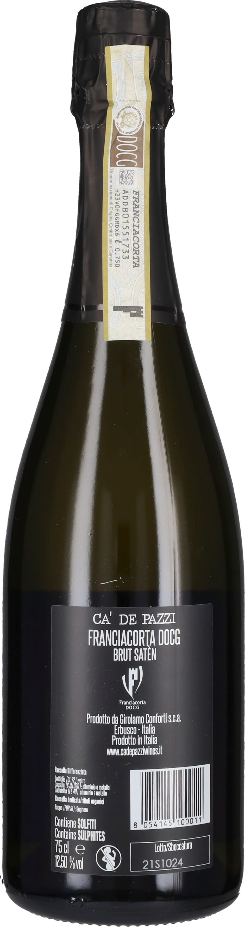Franciacorta Brut Saten Ca' de Pazzi