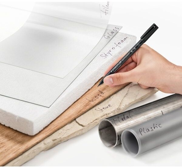 Staedtler 313 Permanent Marker   Rød