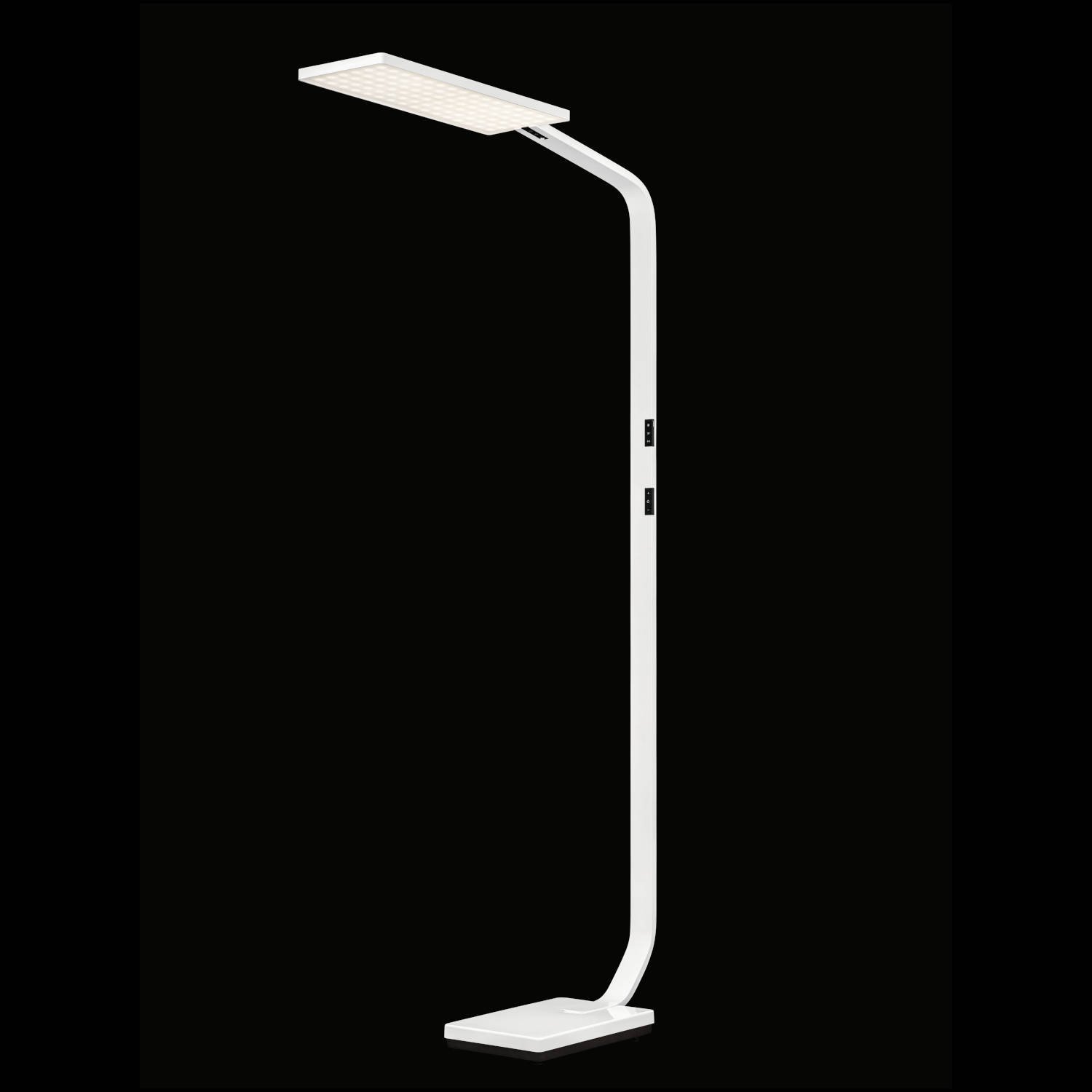 Nimbus Force One Power Stehleuchte (Aluminium silber matt, warmweiß (3000K)) Aluminium silber matt | warmweiß (3000K) 833.66.513