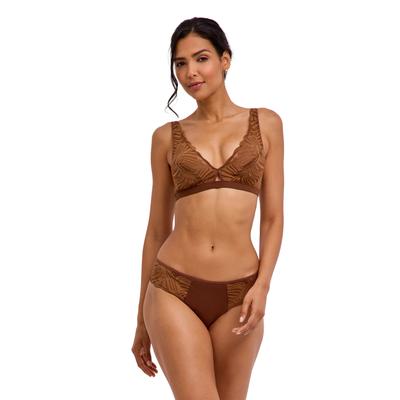 Triangel-BH FALKE "Delicate Touch", Damen, Gr. M, N-Gr, deer (5536), BHs Triangel-BH
