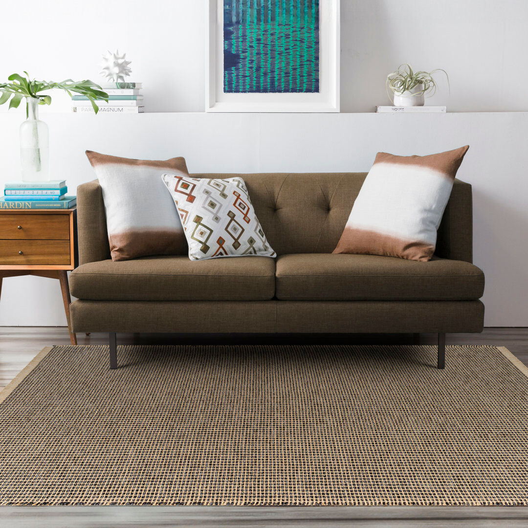 Becki Owens x Livabliss Kimi Rug Light Brown/Black Rectangle 200 x 275cm