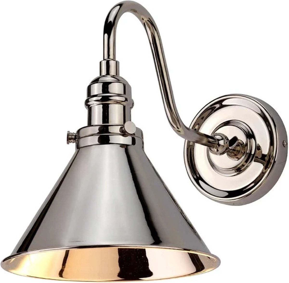Elstead Lighting Provence LED Wandlamp - Polished Nickel