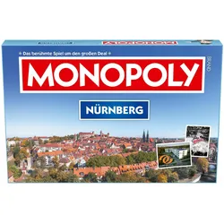 Winning Moves Merc Monopoly - Nürnberg Brettspiel (Deutsch, 2 - 6 Spieler)