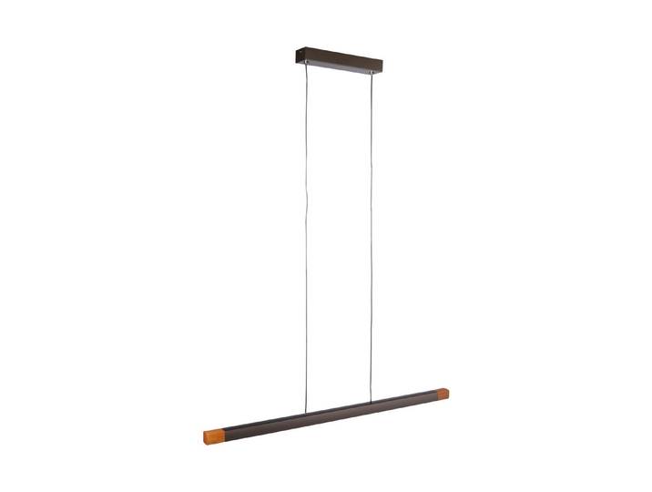Eglo Hängeleuchte Lisciana LED Alu-Holz 18 W 110 × 88 cm
