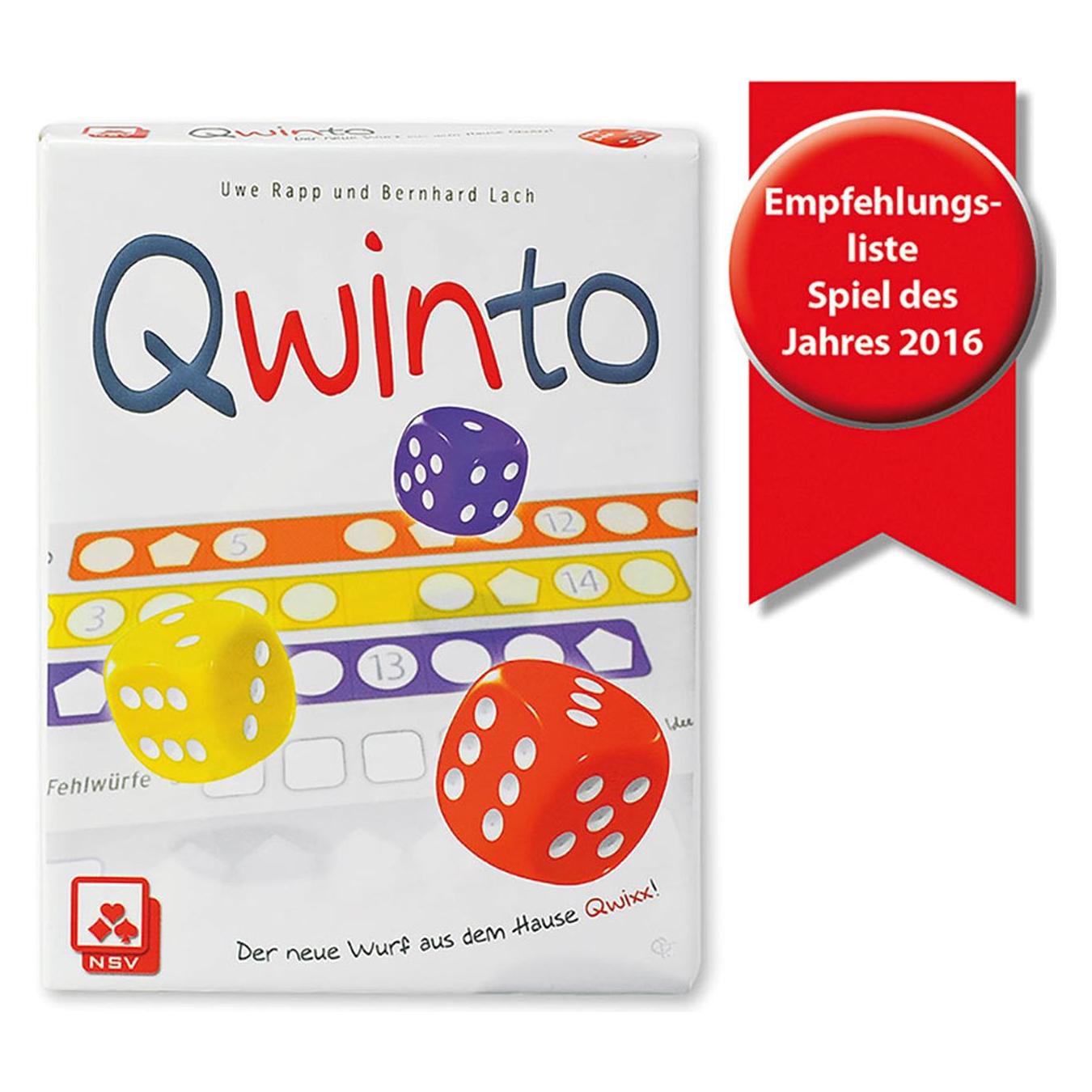 NSV Qwinto (Deutsch, Englisch, Französisch, Italienisch, 2 - 6 Spieler) (4036)