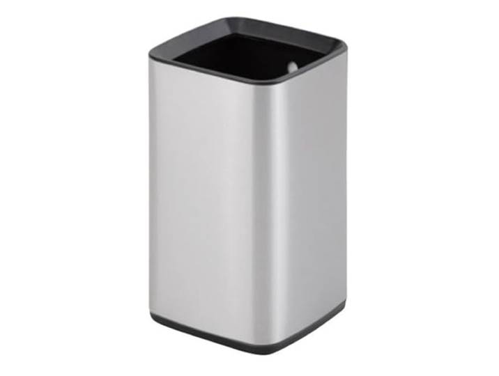Haushaltsmülleimer Oben Offener Mülleimer for Schlafzimmer(Silver)