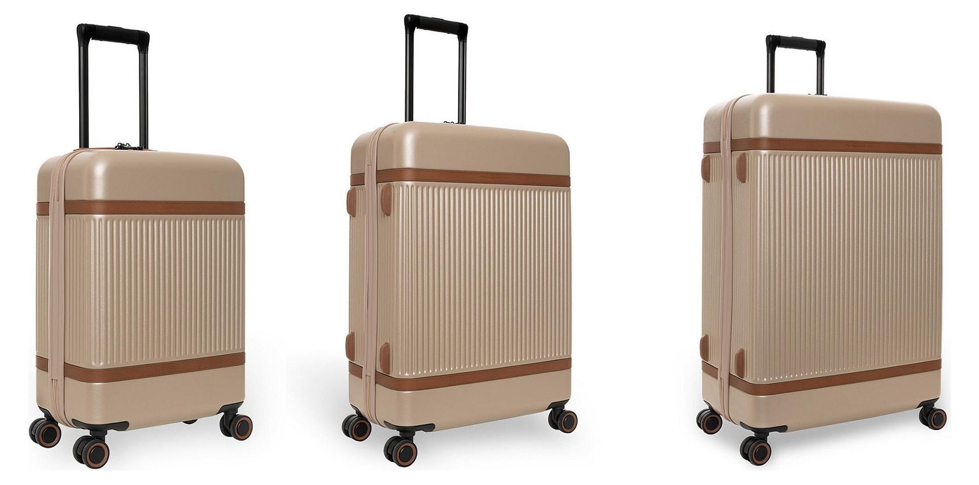 The Chesterfield Brand Zuna Trolley-Set S / M / L Champagne taupe 55cm