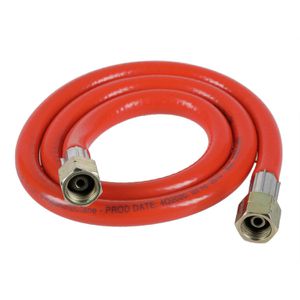 Rothenberger-Industrial Gasschlauch 035915E, max 50 mbar, 80 cm, für Butan- & Propangas, 2x Linksgewinde 1/4 Zoll