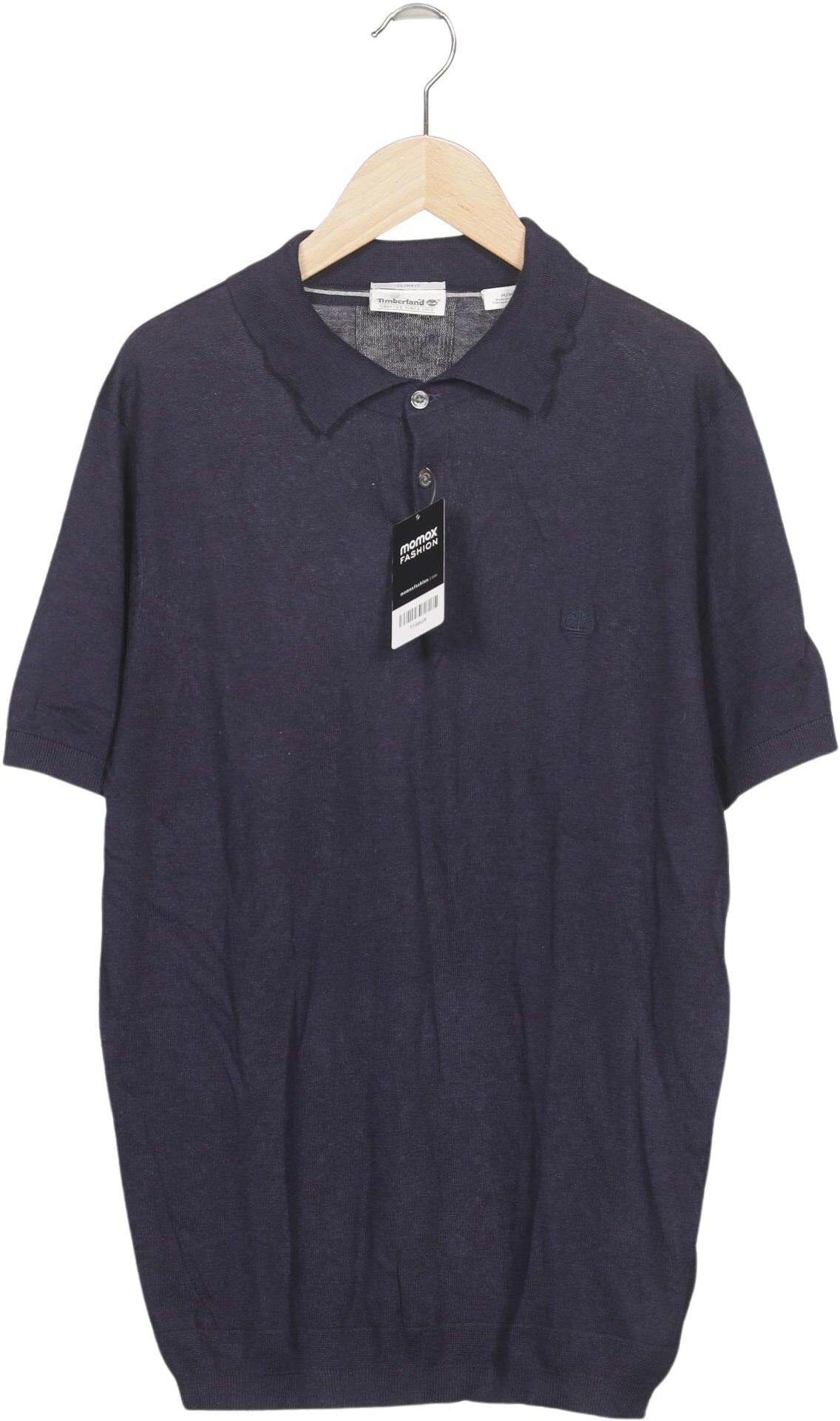 Timberland Herren Pullover, Marineblau, Gr. M, Seide / Baumwolle - Second Hand