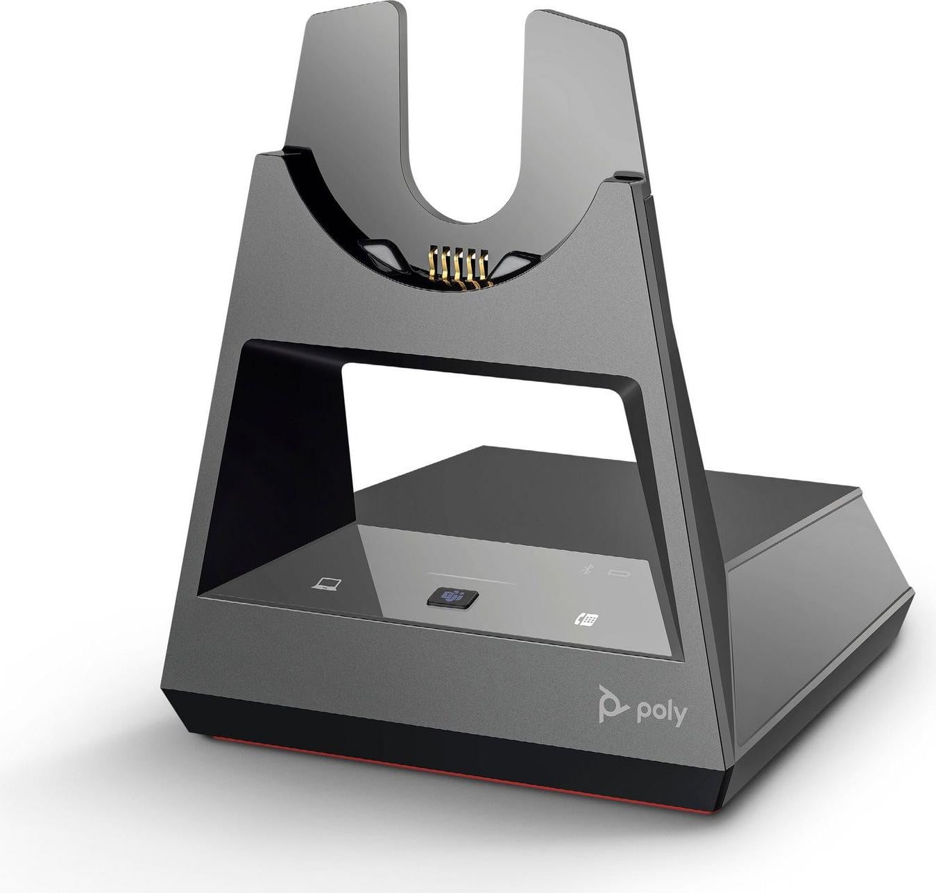 HP Poly Basisstation voor Microsoft Teams draadloze Bluetooth-headsets, geschikt voor Poly Voyager 4320, Voyager 4300 UC Series, 4310, Voyager Focus 2 Office en 2 UC