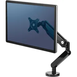 Fellowes Platinum Series Einzel Monitorarm (Tisch, 30", 9 kg), Monitor Halterung, Schwarz