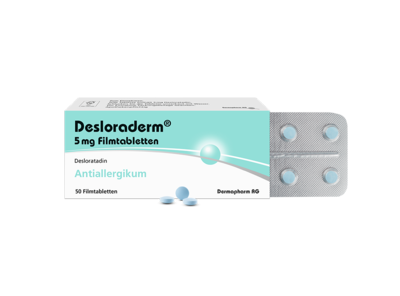 axicorp Pharma GmbH DESLORADERM 5 mg Filmtabletten 50 St 09466697