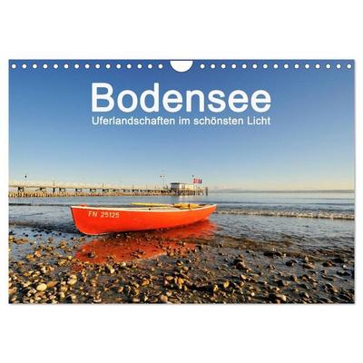 Bodensee - Uferlandschaften im schönsten Licht 2026 (Wandkalender 2026 DIN A4 quer), CALVENDO Monatskalender