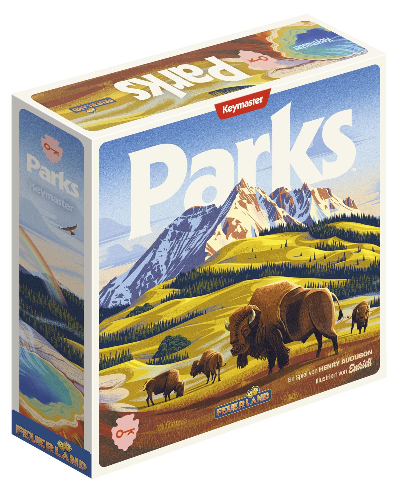 Feuerland Spiele, Feuerland Parks, 2e editie (Duits) - Bordspel