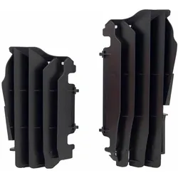 Racetech, Motorrad Zubehör, (RTECH) Grosse Kühlereinlassabdeckungen (Grills) für Kawasaki KXF 250 / KX 250XC '21-'24