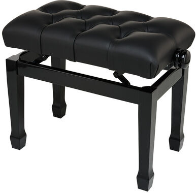 Discacciati 105 CAP Leather Schwarz Hochglanz