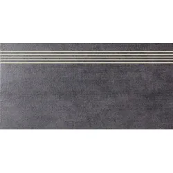 Multi Tahiti Treppenfliese dunkelgrau 30x60 cm matt DCPSE514.1