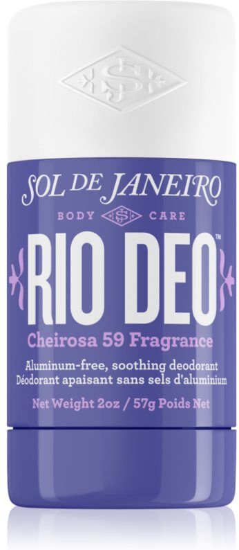Sol de Janeiro Rio Deo Aluminium-Free Deodorant Cheirosa 59 festes Deo ohne Aluminiumsalze 57 g