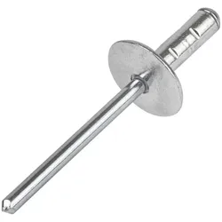 Gesipa, Nieten, Blindniete R 88474 Flachkopf 3,2x 9,5 K 9,5 Niet Aluminium/Dorn Stahl verzinkt