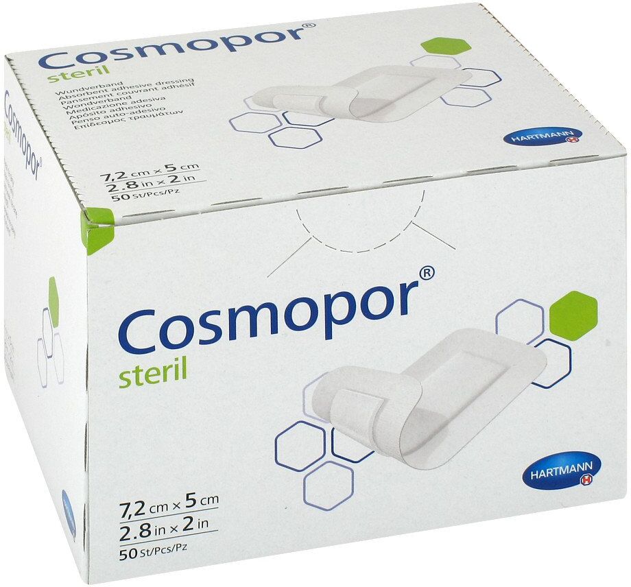 Cosmopor steril 7,2x5cm