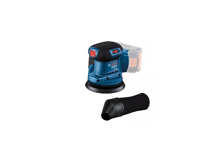 Akku-Exzenterschleifer BOSCH PROFESSIONAL GEX 185-LI , blau, Schleifmaschinen, Akku-Exzenterschleifer