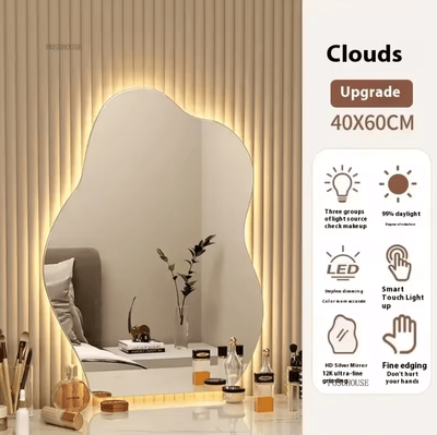Inspire Curations Modern LED Wall Mounted Vanity Mirror 40x60cm Led