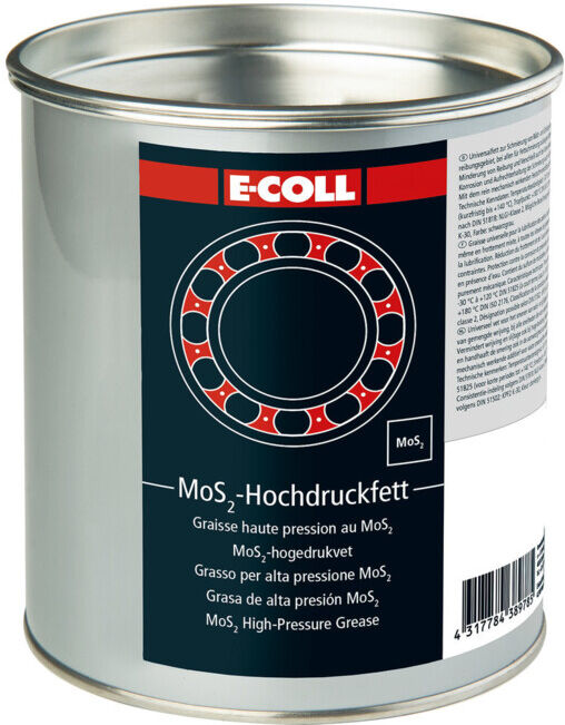 E-COLL Graisse adhésive haute pression MoS2 1 kg noir/gris (4317784389785)