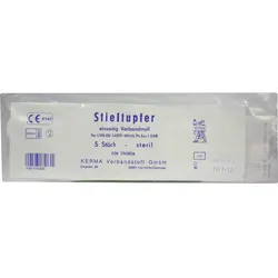 Stieltupfer Mull Einseitig Steril 5 ST