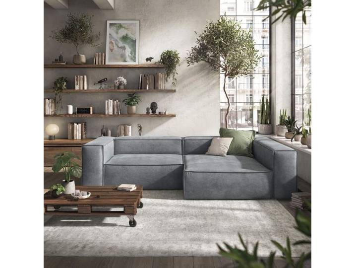 HOMELIV. Glennon Ecksofa Matrix Webstoff