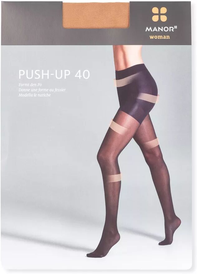 Manor Woman - Strumpfhose, 40 Den, für Damen, Sand, Größe I