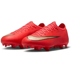 NIKE Jr. Mercurial Vapor 17 Pro FG Fußballschuhe Kinder 600 - bright crimson/blur 38.5