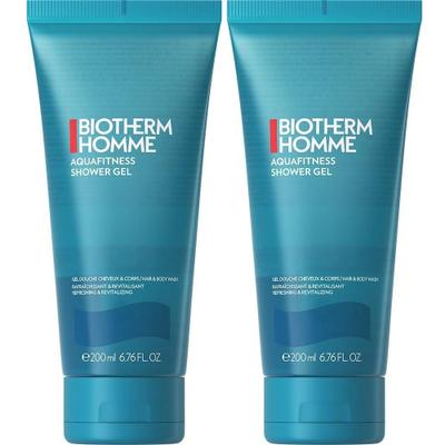 Biotherm Aquafitness Duschgel 2x 2x200 ml