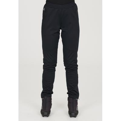Stoffhose ENDURANCE "Lindahl", Damen, Gr. 42, EURO-Größen, schwarz, 100% Polyester, unifarben, Hosen Stoffhose, mit praktischen Reflektoren