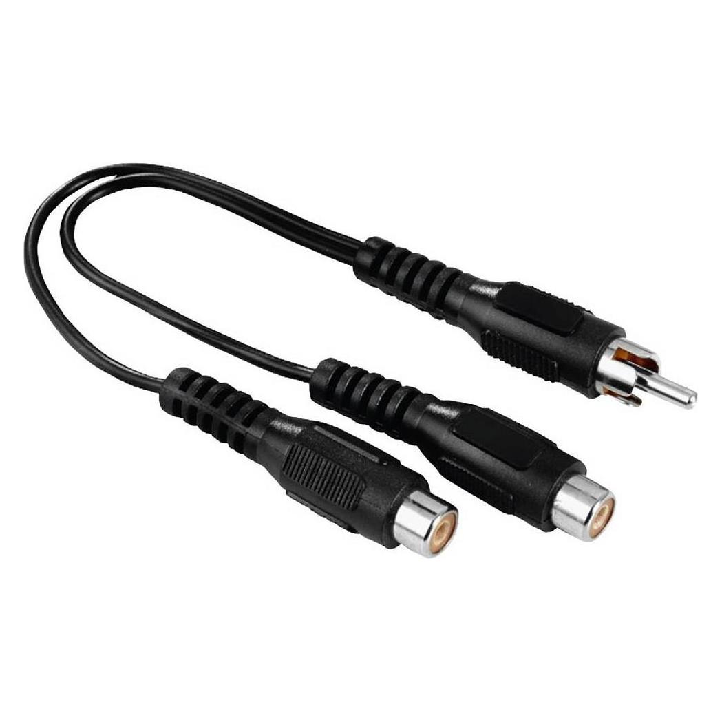 Hama Subwoofer-Adapter, Cinch-Stecker - 2 Cinch-Kupplungen (00205183)