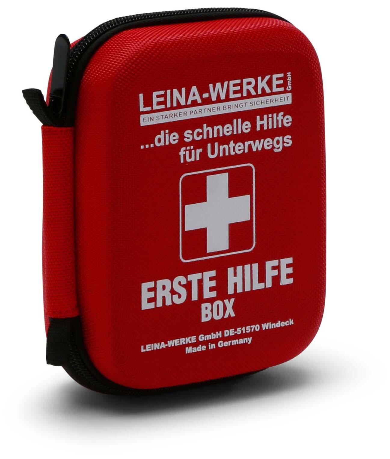 LEINA-WERKE Erste-Hilfe-Tasche, rot REF 50063