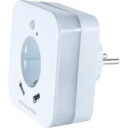INNTEC SLED02 - LED-Nachtlicht, mit Bewegungssensor und 2x USB Lader