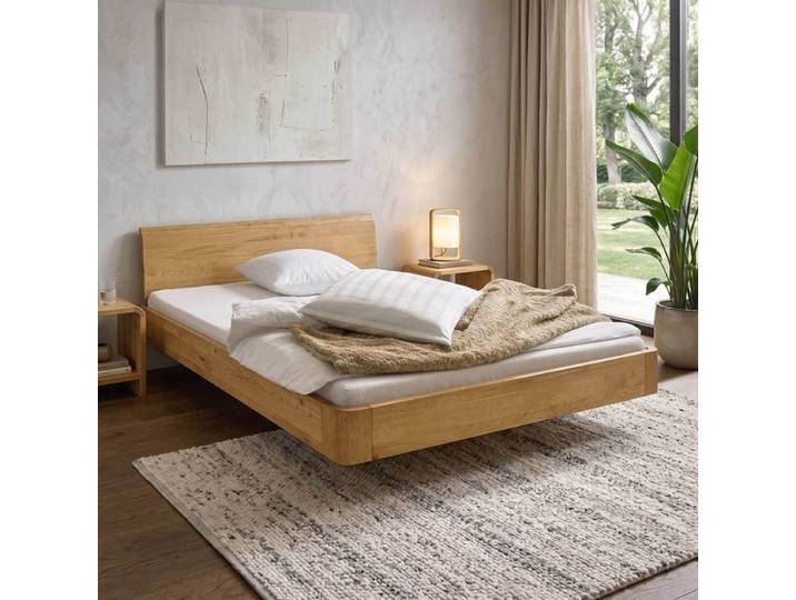 Massivholzbett Ecuador Eiche Massivholz 180x210 cm klassischer Stil