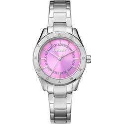 DKNY Chambers sport silver stainless steel DK1L018M0025 - pink,silber - 30mm