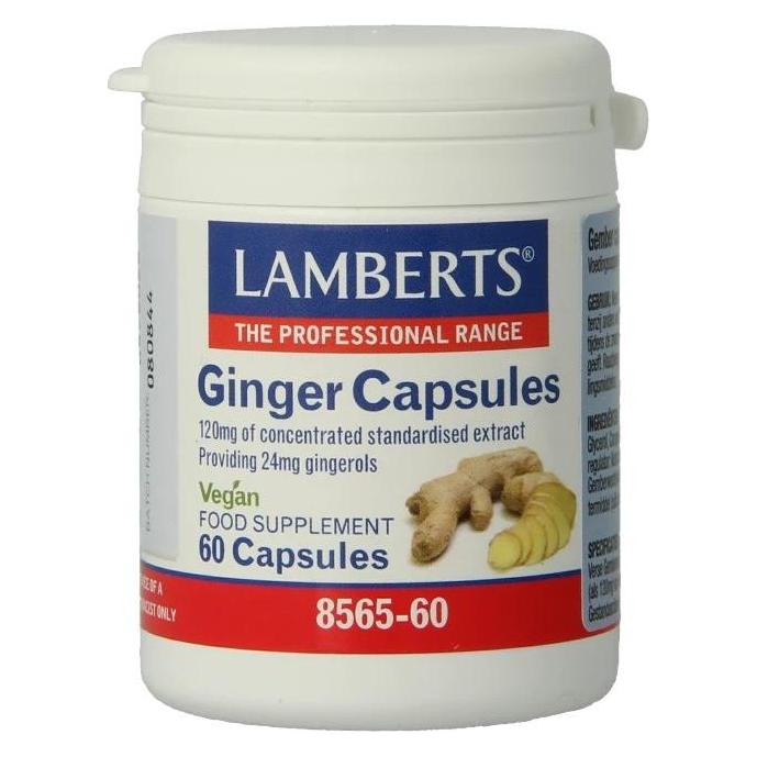 Lamberts Ginger 60 Capsules (53779340)