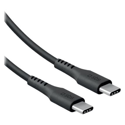 SBS Ladekabel (2 m, USB 2.0, 100 W) (LACABLETCC2M100K)
