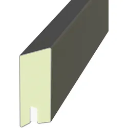 TraumGarten SYSTEM Rhombus Lichtleiste anthrazit 179 x 6 x 2