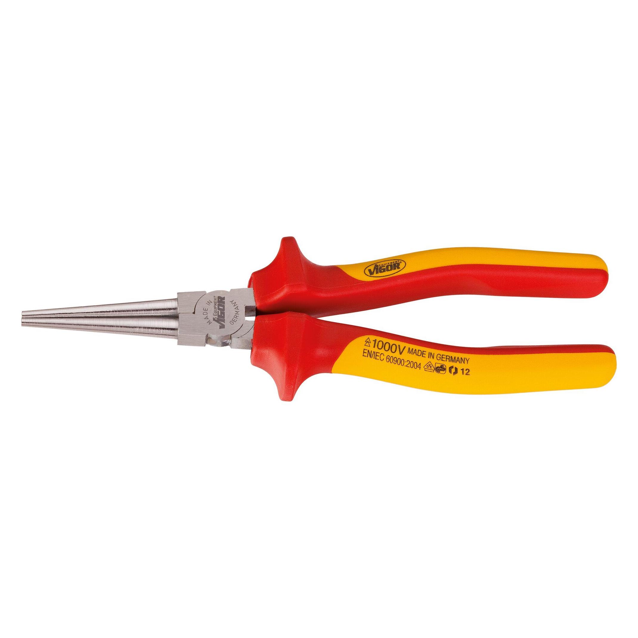 Vigor VDE Rundzange V2641 160 mm (160 mm) (V2641)