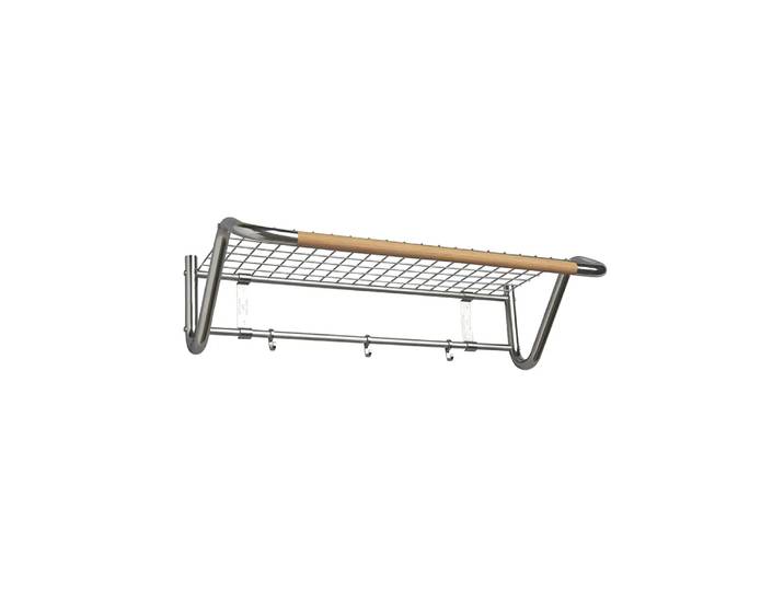 Essem Design Funk Hutregal Edelstahl, Eichenstab geölt