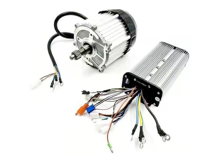 ZHOZHUT 1000W Elektrofahrrad Dreirad Umbausatz 60V / 72V Sinusmotor Für Elektrisches Dreirad, 5-Loch 16-Zahn Motor, Sinuswellen-Controller, Für DIY Elektro-Dreirad, Quad-Bike, Karts,1000w,60V