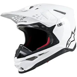 Alpinestars, Motorradhelm, Supertech -M10 Solid Helm (M, 57 - 58 cm)