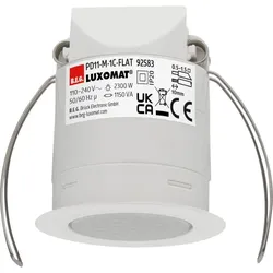 BEG, Bewegungsmelder, Decken-Präsenzmelder f.Hohlw. 92583 super flach PD11-M-1C-FLAT-DE (9 m)
