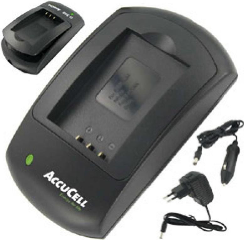 AccuCell oplader geschikt voor Canon LP-E8, EOS 550D, X4, T2i